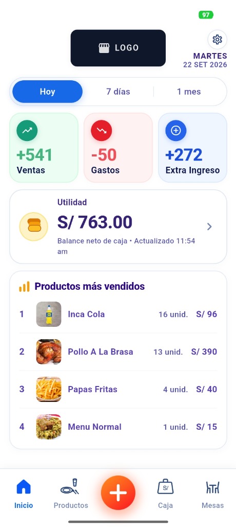 Pantalla Principal de MiSoli